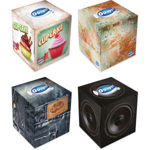 Ooops! Dobozos 3 rétegű 54 db 4 féle design