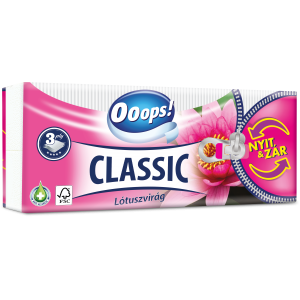 Ooops! Classic Lótuszvirág 3 rétegű 90 db