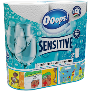 Ooops! Sensitive 2-ply 2 rolls