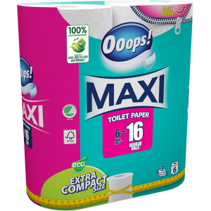 Ooops! Maxi 3-ply 6 rolls