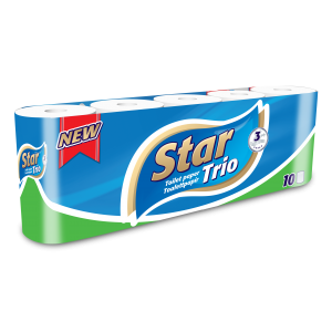Star Trio 10 tekercses 3 rétegű