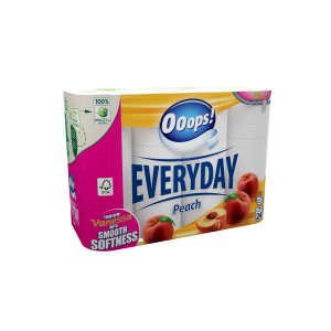 Ooops! Everyday Peach 3 rétegű 24 tekercses