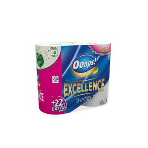 Ooops! Excellence 3-ply 4 rolls