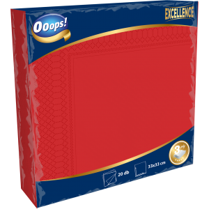Ooops! Excellence 20 darabos 3 rétegű, színes