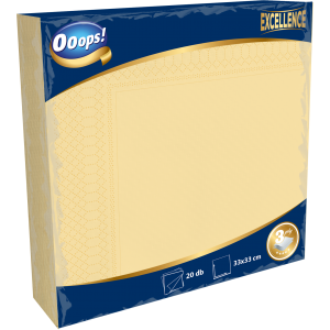 Ooops! Excellence 20 darabos 3 rétegű, színes