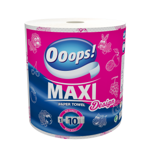 Ooops! Maxi Design (500 sheets) – Household paper towel (2-ply)