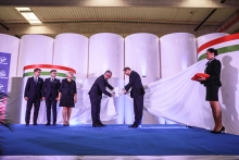 Vajda-Papír's paper mill in Dunaföldvár has been expanded with a second mill.